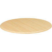 Iceberg OfficeWorks 36" Round Table, Ash
