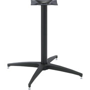 Iceberg OfficeWorks Pedestal Base, Matte Black