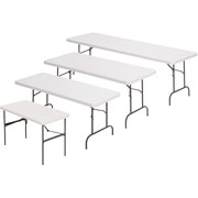 Iceberg Standard-Grade Resin 4' Folding Table