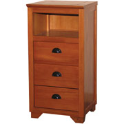 Integra 3-Drawer Chest, Patricia Series, American Cherry Finish