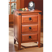 Integra Colony Collection, 3-Drawer Chest, American Cherry Finish