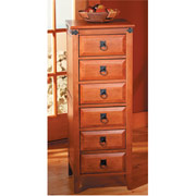 Integra Colony Collection, 6 Drawer Chest, American Cherry Finish