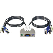 Iogear MiniView Micro USB  Audio KVM Switch