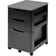 Iris High-Grade File Chest with Silver Wood Top