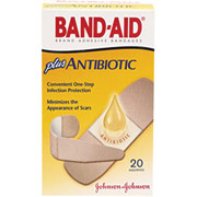 Johnson & Johnson Band-Aid Antibiotic Bandages