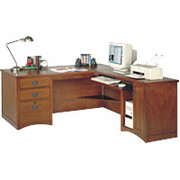 Kathy Ireland Office by Martin California Bungalow L-Desk