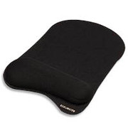 Kensington Mouse Pad with Wrist Pillow, Blue