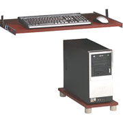 Keyboard Shelf and CPU Platform, Platinum Service, Bordeaux Finish