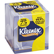 Kleenex Antiviral Facial Tissues, 3-Ply