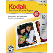 Kodak Premium Photo Paper, 8 1/2" x 11", Matte, 50/Pack