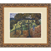 "Landscape with Figures, 1889" Framed Print