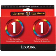 Lexmark 1 (18C0948) Ink Cartridges, 2/Pack