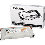 Lexmark 20K1403 Black Toner Cartridge, High Yield