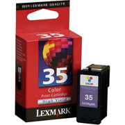 Lexmark 35 (18C0035) Color Ink Cartridge, High Yield