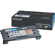 Lexmark C500H2CG Cyan Toner Cartridge, High Yield