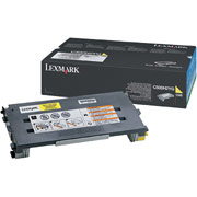 Lexmark C500H2YG Yellow Toner Cartridge, High Yield