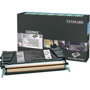Lexmark C5220KS Black Return-Program Toner Cartridge