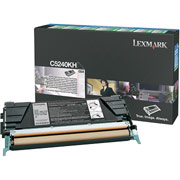 Lexmark C5240KH Black Return-Program Toner Cartridge, High Yield