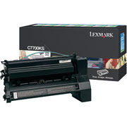 Lexmark C7700KS Black Return-Program Toner Cartridge