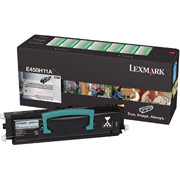 Lexmark E450H11A Return-Program Toner Cartridge, High Yield