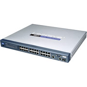 Linksys 24-Port 10/100 & 2-Port Gigabit Switch with WebView