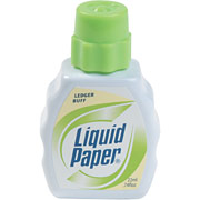Liquid Paper Stock Color Correction Fluid, Ledger Buff