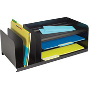 Lit-Ning Steel Combination Organizer/ Legal/ 6 Compartments