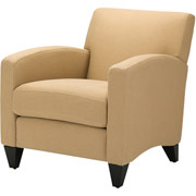 Loft Goods Morgan Collection Chenille Chair, Wheat