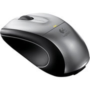 Logitech V450 Cordless Notebook Mouse, Silver