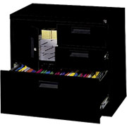 MBI 4-in-1 Lateral File Center Black