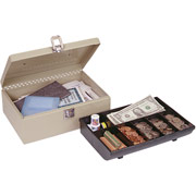 MMF Industries Cash Box with Locking Latch