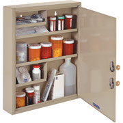 MMF Industries Dual Locking Supply Cabinet