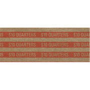 MMF Industries Flat Tubular Quarter Wrappers, Orange, $10