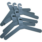 Magnuson Group Charcoal Gray Polystyrene Coat Hangers
