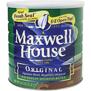 Maxwell House Coffee, Decaffeinated, 34.5 oz. Can