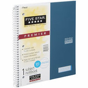 Mead Five Star Premier 1-Subject Notebook