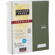 Mead Five Star Premier 5-Subject Notebook