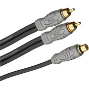 Monster Standard THX-Certified 2 Male to 1 Female RCA Y Adapter