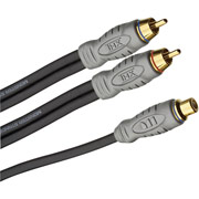 Monster Standard THX-Certified 2 Male to 1 Female RCA Y Adapter