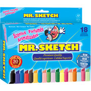 Mr. Sketch Scented Watercolor Markers, 18/Pack