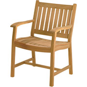 New River Charleston Arm Chair, Oiled Finish