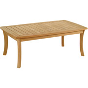 New River Rectangular Coffee Table, Oiled Finish