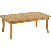 New River Rectangular Coffee Table, Oiled Finish