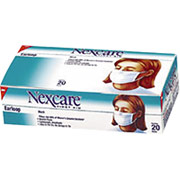 Nexcare Fluid-Resistant Earloop Mask