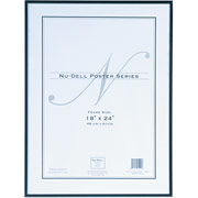 Nudell Metal Poster Frame, 18" x 24", Black