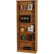 O'Sullivan Rockbridge 5-Shelf Bookcase, Native Oak