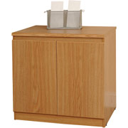 O'Sullivan Rockbridge Storage Cabinet, Native Oak