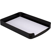 OIC 2200 Series Black Plastic Front-Load Legal Tray