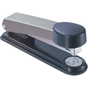 OIC Euro Desktop Stapler, Silver/Black