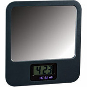 OIC Panel Verticalmate Mirror w/Digital Clock (Battery Included)